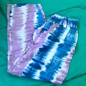 Wide Leg Tye Dye Pants